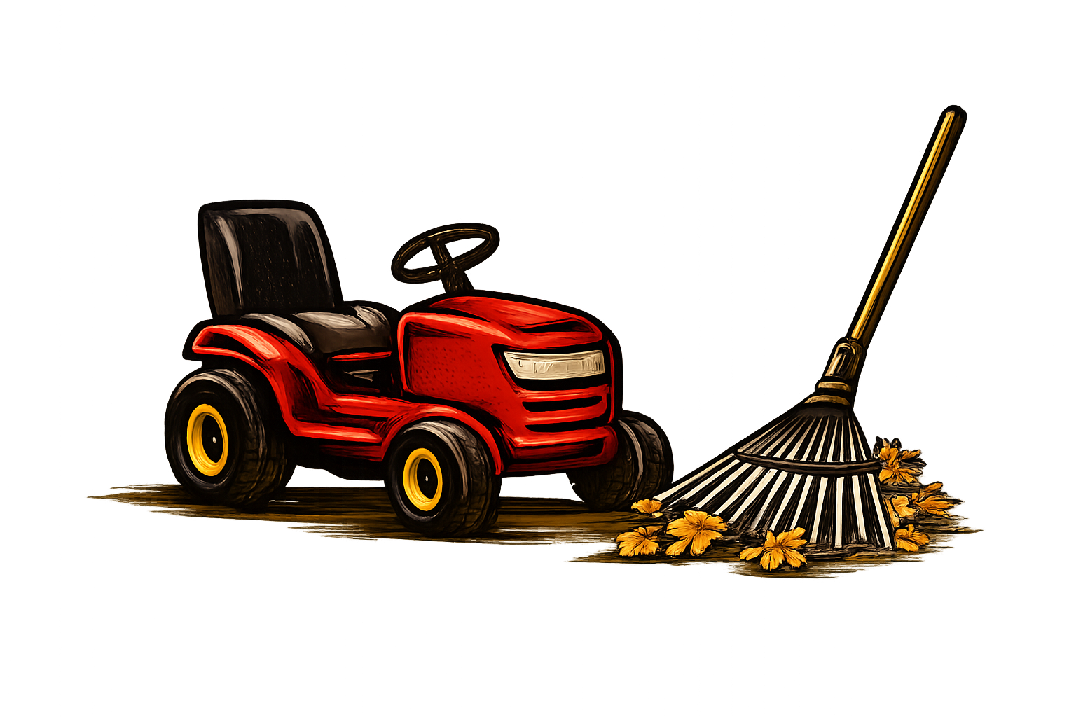 Commercial property with maintained landscaping and grounds in Alberta