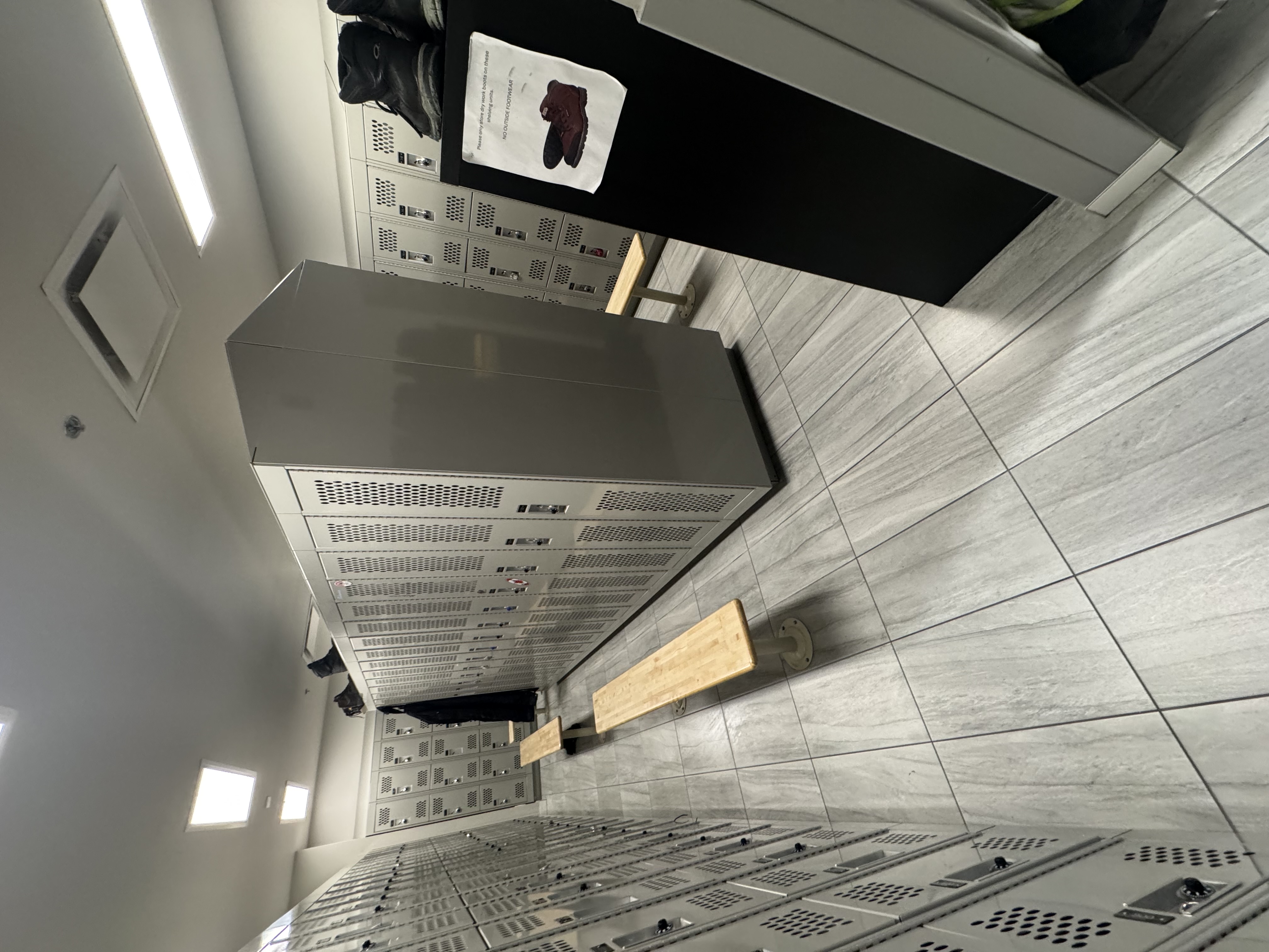 Organized change rooms