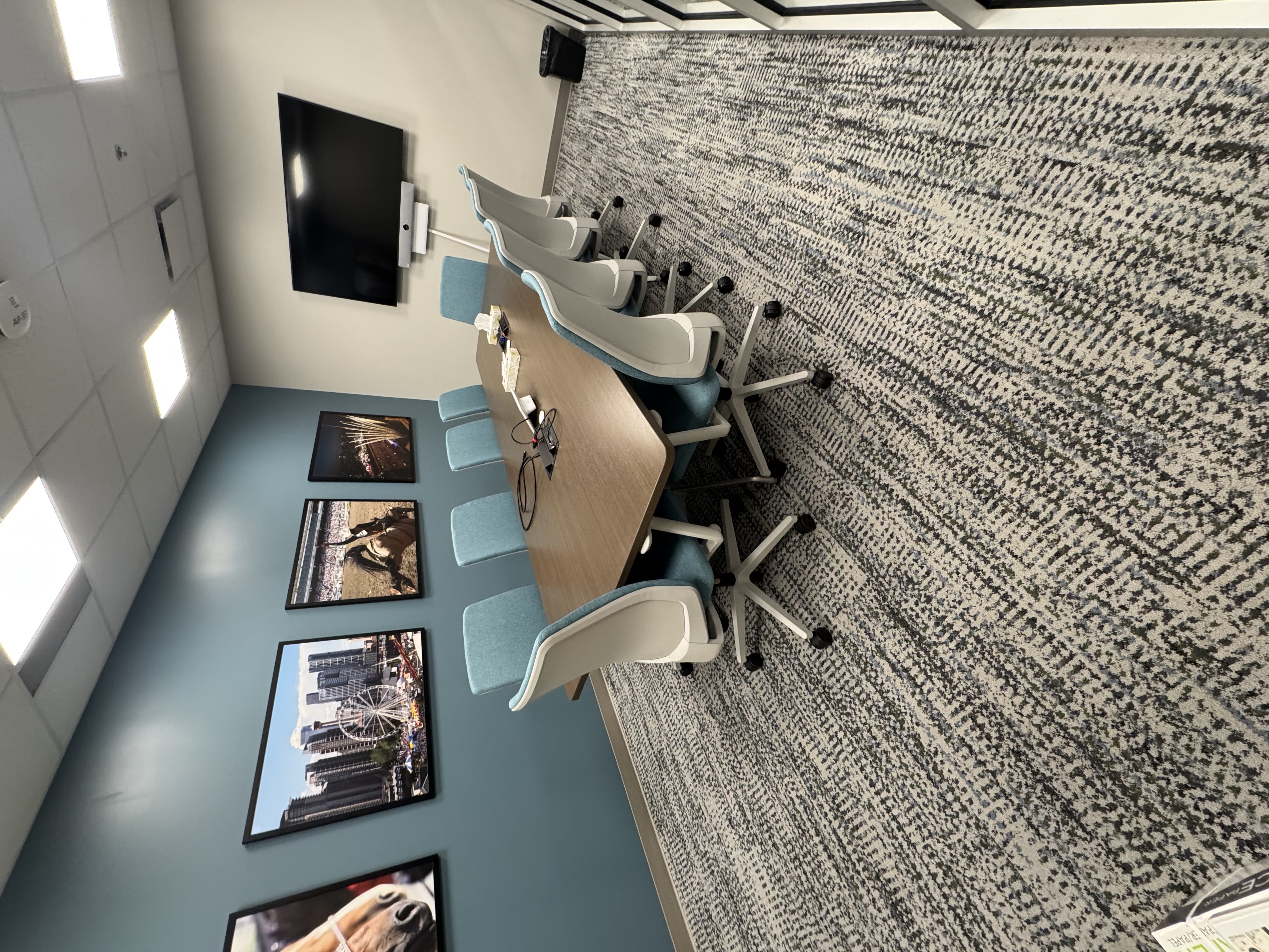 Meeting room ready for use